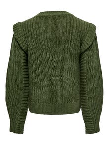 ONLY Texture Pull en maille -Olive Night - 15237878