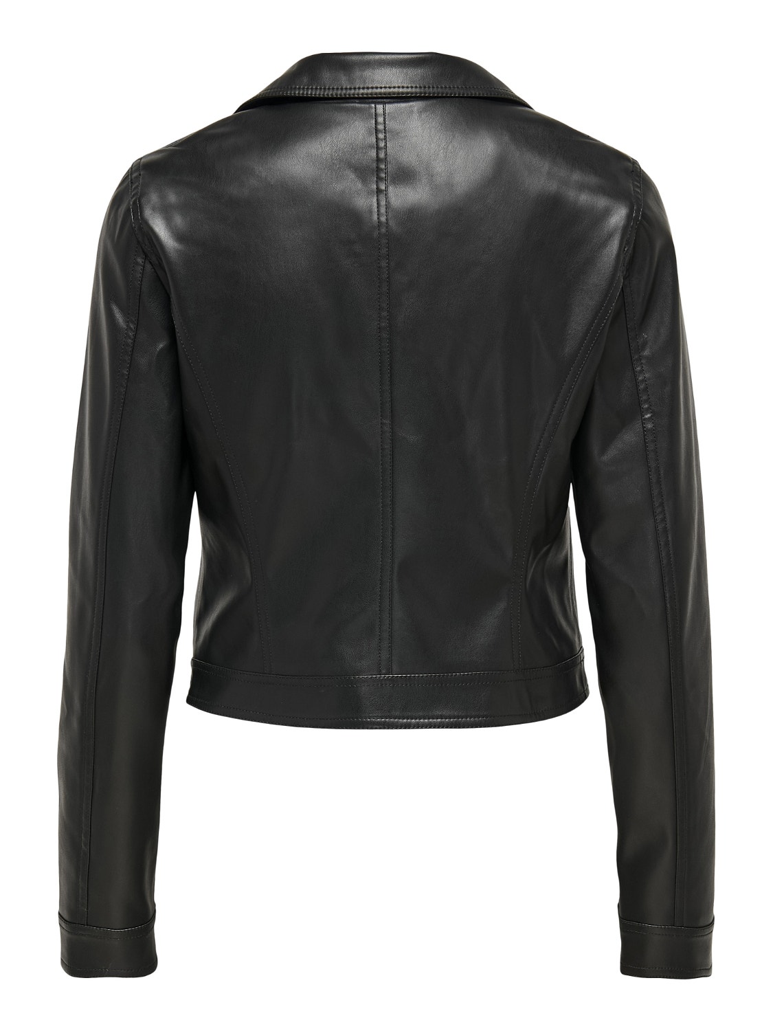 ONLY Biker Faux Leather Jacket -Black - 15238135