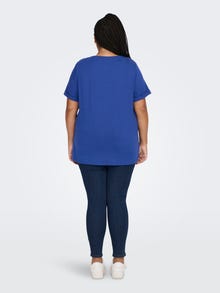 ONLY Unicolor en tallas grandes Camiseta -Surf the Web - 15238147