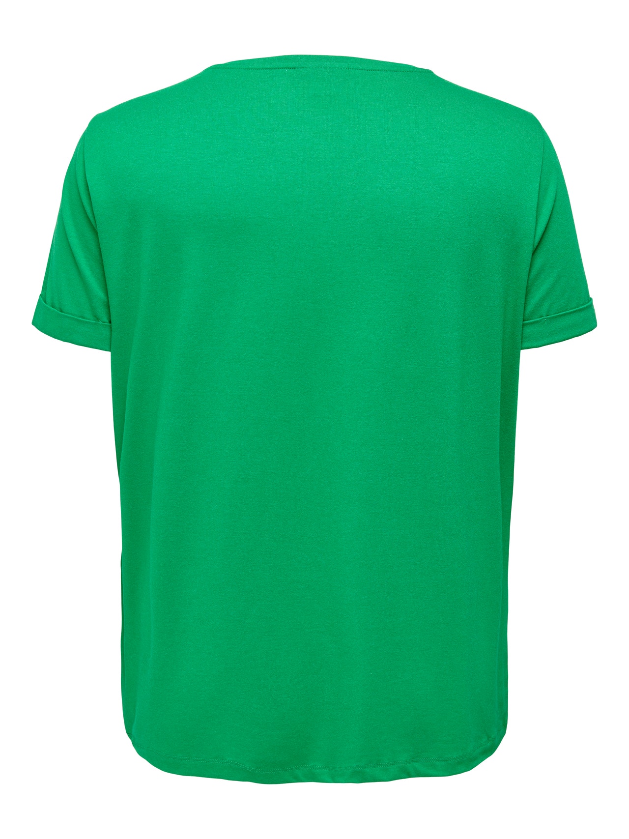 ONLY Unicolor en tallas grandes Camiseta -Jolly Green - 15238147