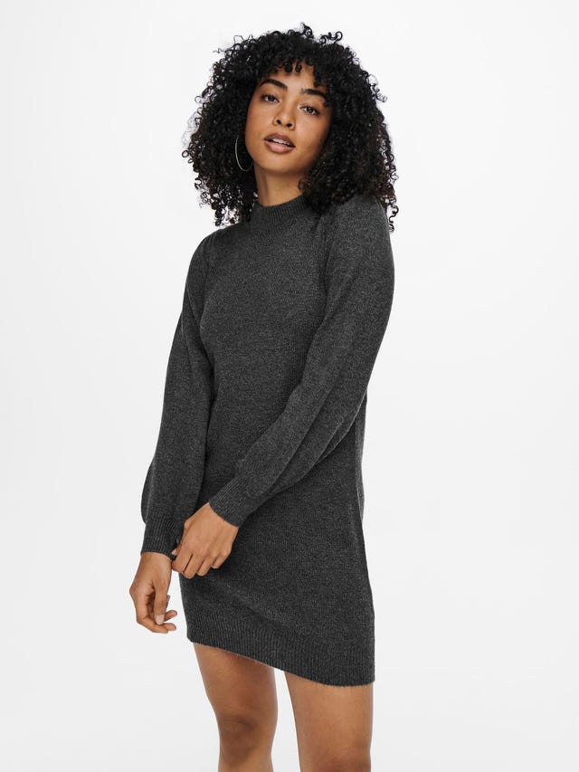 ONLY High neck Knitted Dress - 15238237