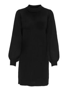 ONLY Højhalset Strikket kjole -Black - 15238237