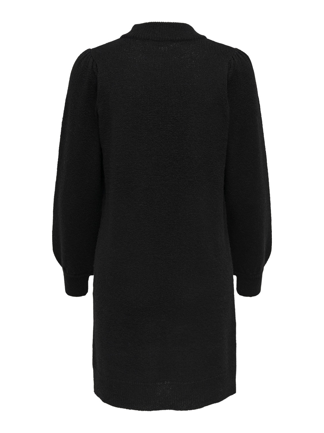 ONLY Höghalsad Stickad klänning -Black - 15238237