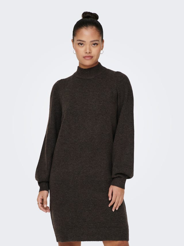 ONLY High neck Knitted Dress - 15238237