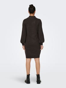 ONLY High neck Knitted Dress -Bracken - 15238237