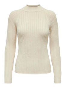 ONLY High neck Pullover -Cement - 15238267