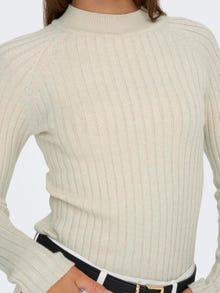 ONLY Pull-overs Col haut -Cement - 15238267
