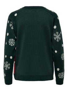 ONLY Knitted Christmas Pullover -Green Gables - 15238375