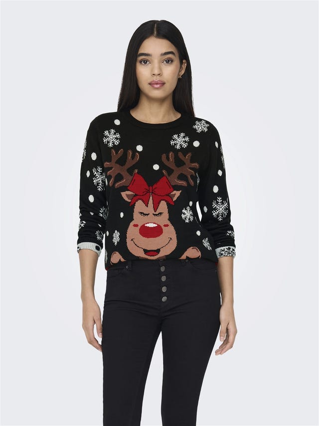 ONLY Noël en tricot Pullover - 15238375
