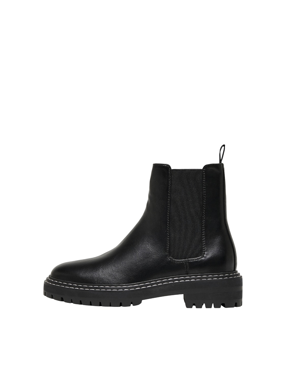 ONLY Round toe Boots -Black - 15238755
