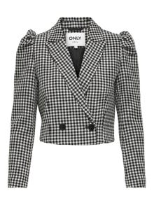 ONLY Box Fit Puff sleeves Blazer -Cloud Dancer - 15239024