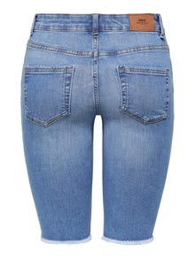 ONLY Normal passform Medelhög midja Shorts -Light Blue Denim - 15239030