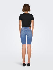 ONLY Shorts Regular Fit Taille moyenne -Light Blue Denim - 15239030