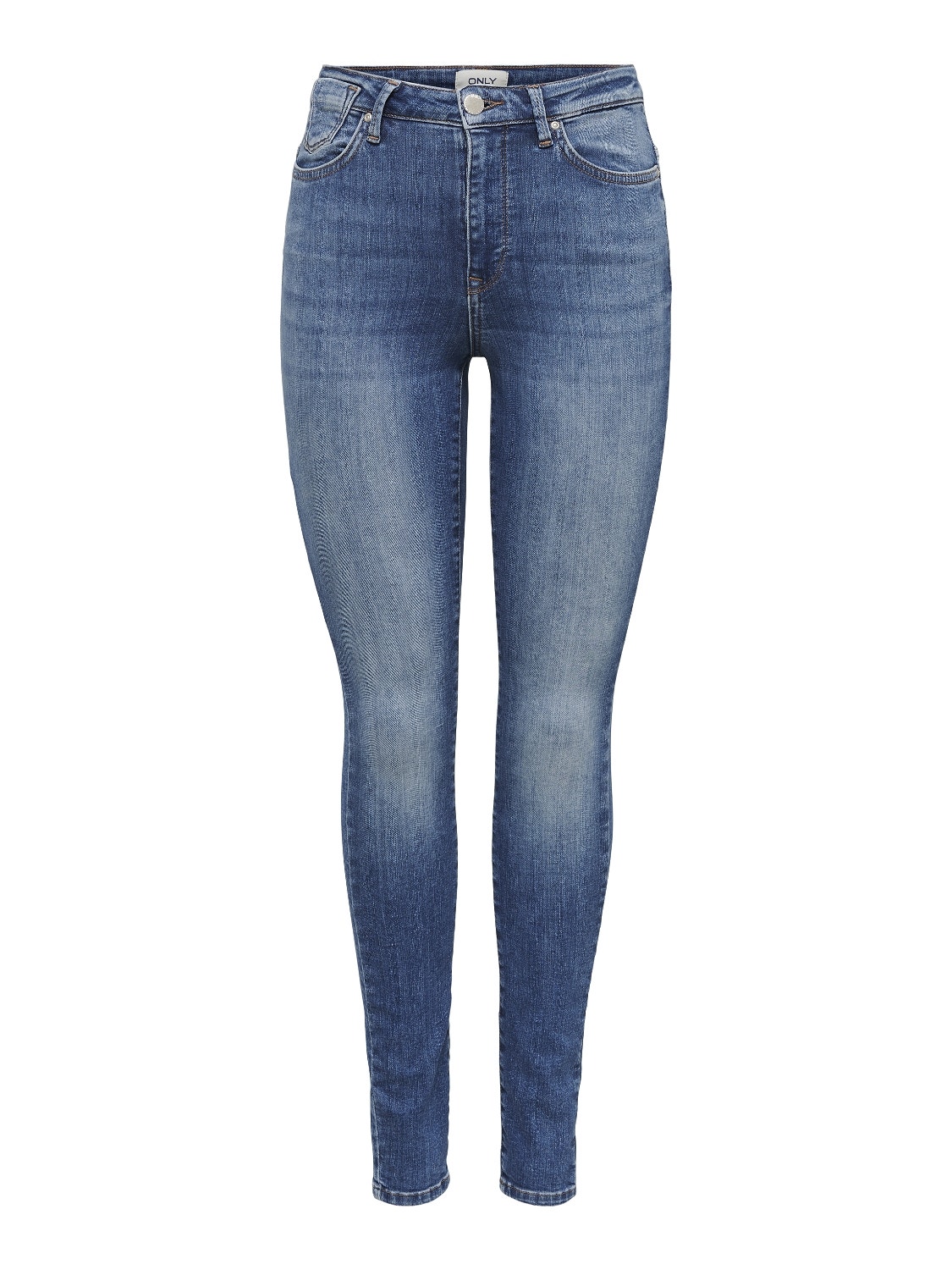 ONLY ONLForever Life Hw Skinny fit jeans -Medium Blue Denim - 15239060