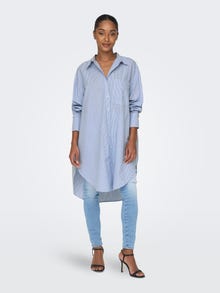 ONLY Long Shirt With 3/4 Sleeves -Cloud Dancer - 15239185
