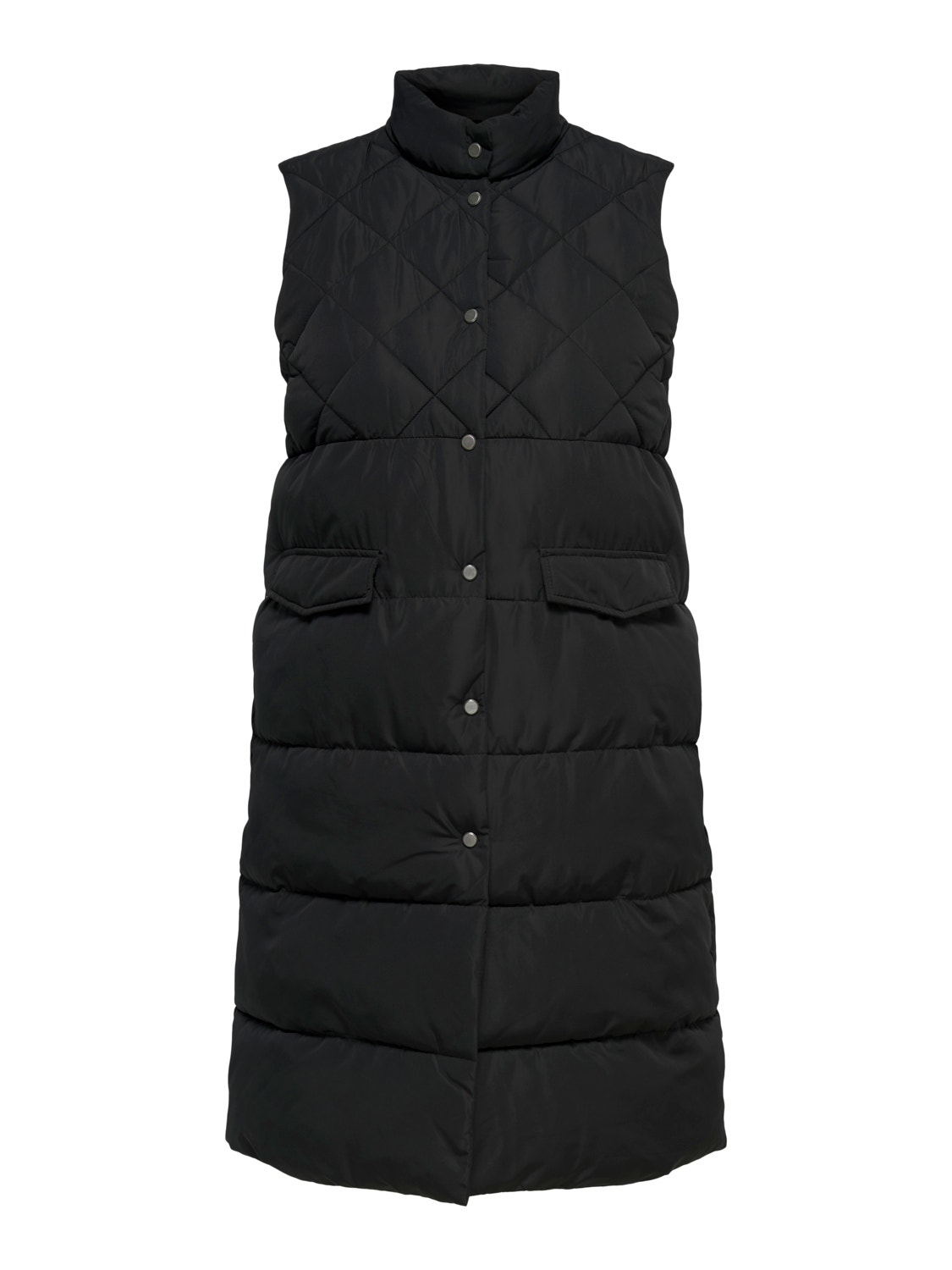 ONLY Curvy quiltet Vest -Black - 15239531