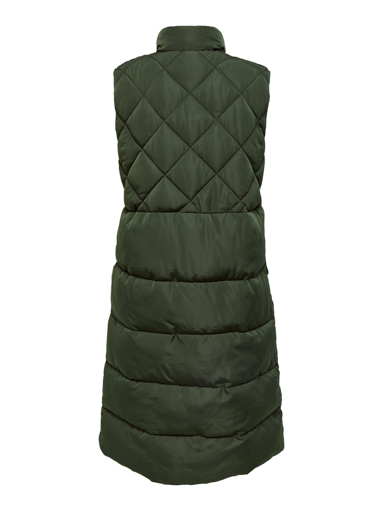 ONLY High neck Otw Gilet -Forest Night - 15239531