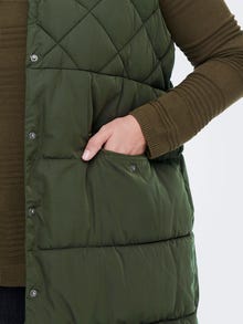 ONLY Gilets anti-froid Col haut -Forest Night - 15239531