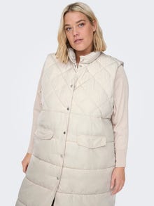 ONLY Gilets anti-froid Col haut -Moonbeam - 15239531