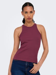 ONLY ONLLINDSAY 2-pack Tank top -Windsor Wine - 15239781