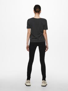 ONLY Tops Regular Fit Col rond -Black - 15239939