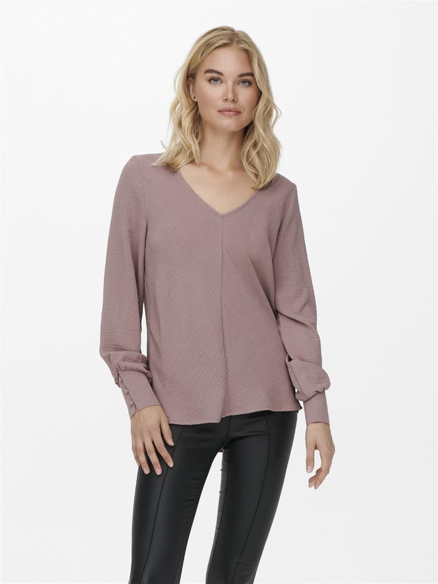 ONLY Couleur unie Top - 15240580