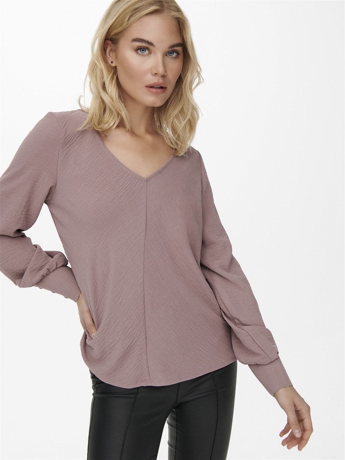 ONLY Solid colored Top -Elderberry - 15240580