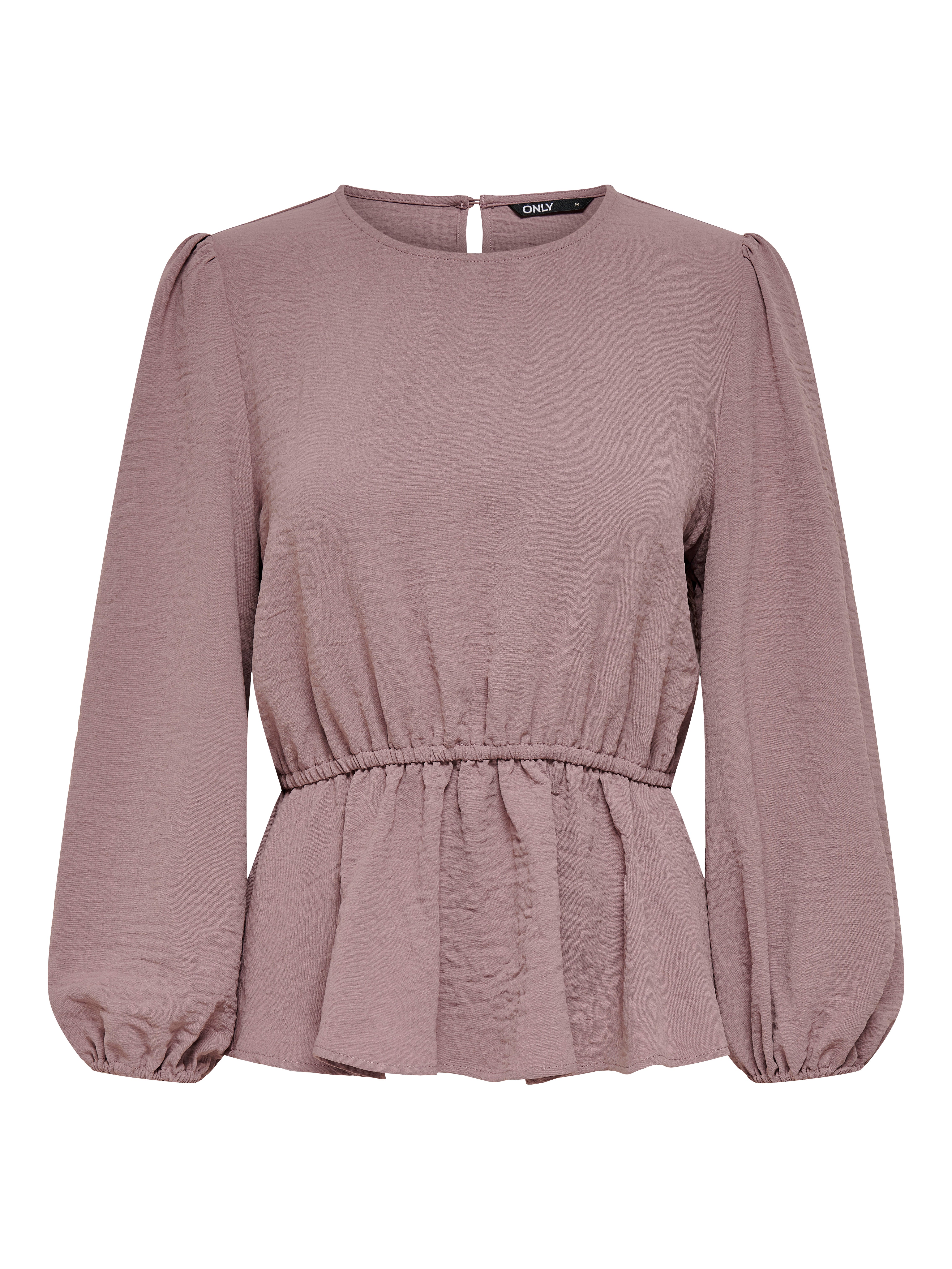 Damen-Outfit-Set 2-teilig – Schößchen-Oberteil & Ausgestellte Hose, Business-Look, Dehnbarer Stoff
