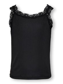 ONLY Lace detail Top -Black - 15240741