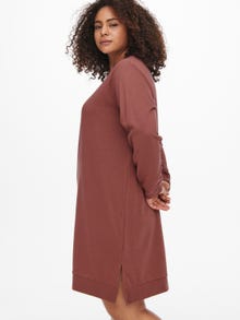ONLY Robe longue Oversize Fit Col rond -Apple Butter - 15241143