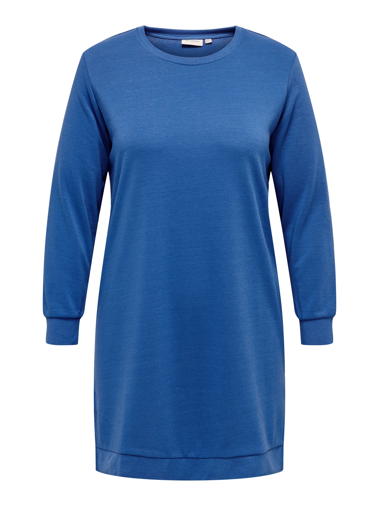 ONLY Locker geschnitten Rundhals Langes Kleid -Strong Blue - 15241143