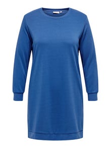 ONLY Robe longue Oversize Fit Col rond -Strong Blue - 15241143
