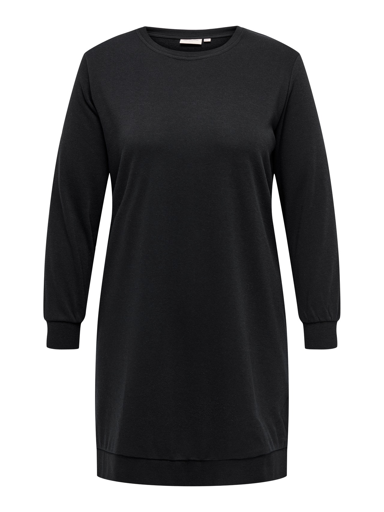ONLY Oversized fit O-hals Lange jurk -Black - 15241143