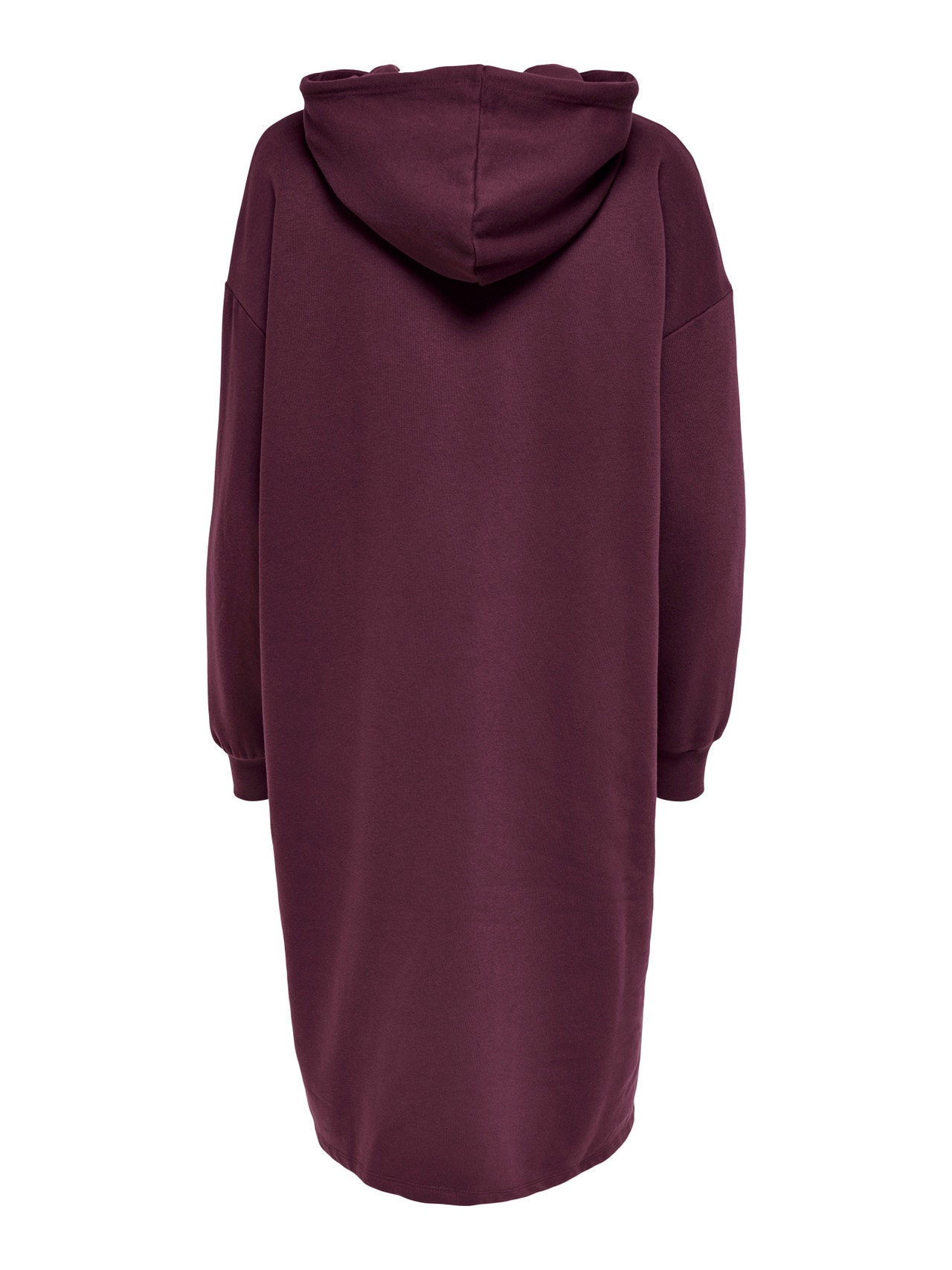 ONLY Oversize Fit Hoodie Short dress -Winetasting - 15241307