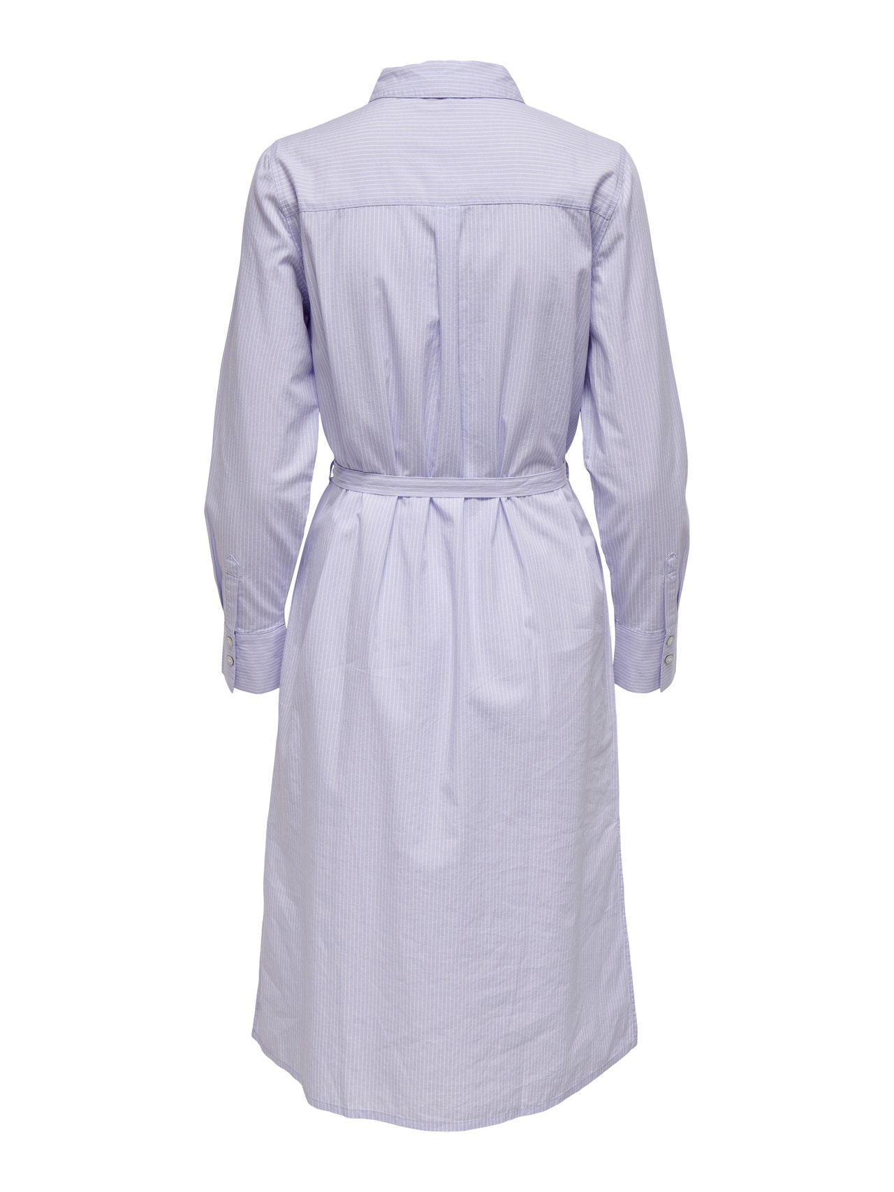 ONLY Loose fit Overhemd kraag Lange jurk -Lavender - 15241348