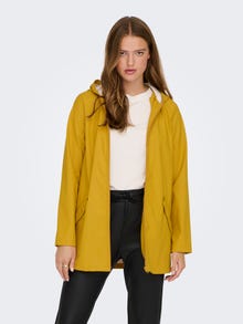 ONLY Hood Coat -Golden Yellow - 15241365