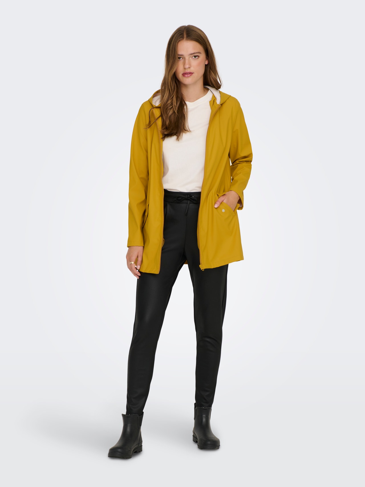 ONLY Manteaux Capuche -Golden Yellow - 15241365