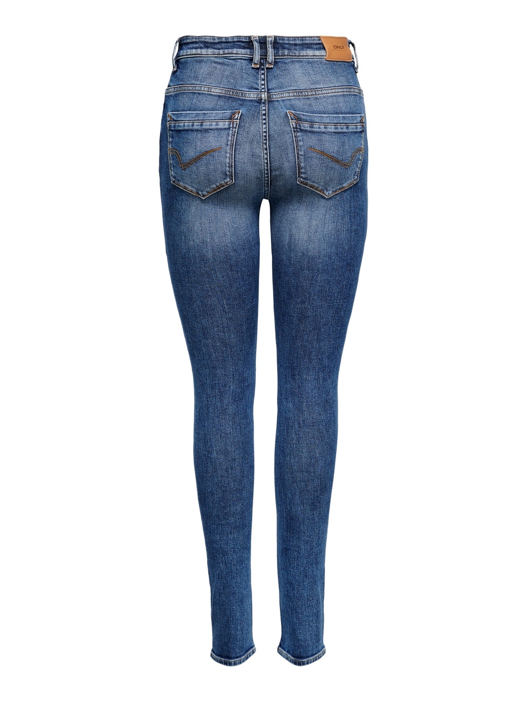 ONLPaola Life HW Skinny fit jeans | Medium Blue | ONLY®