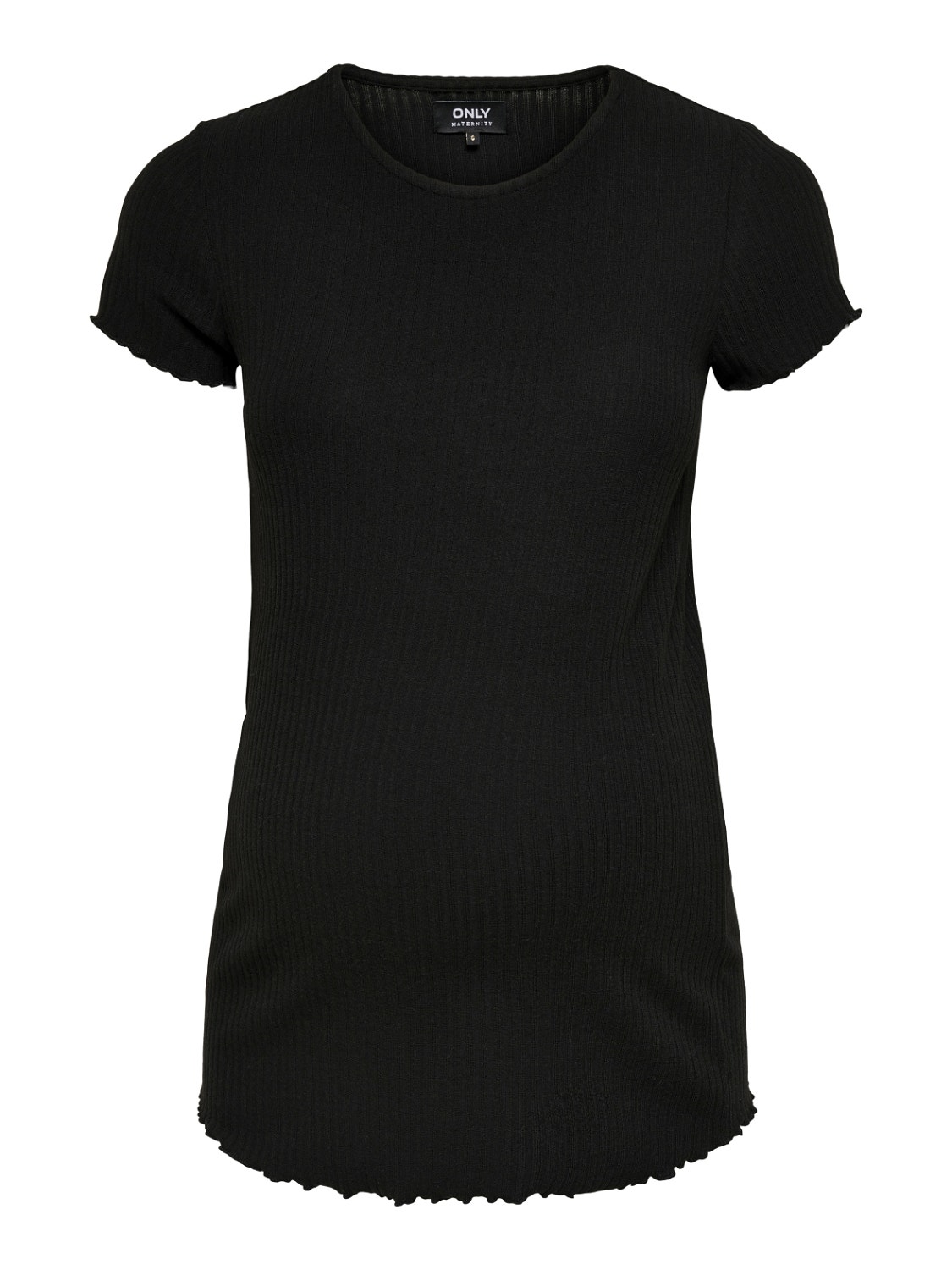 ONLY Mama short sleeved Top -Black - 15242107