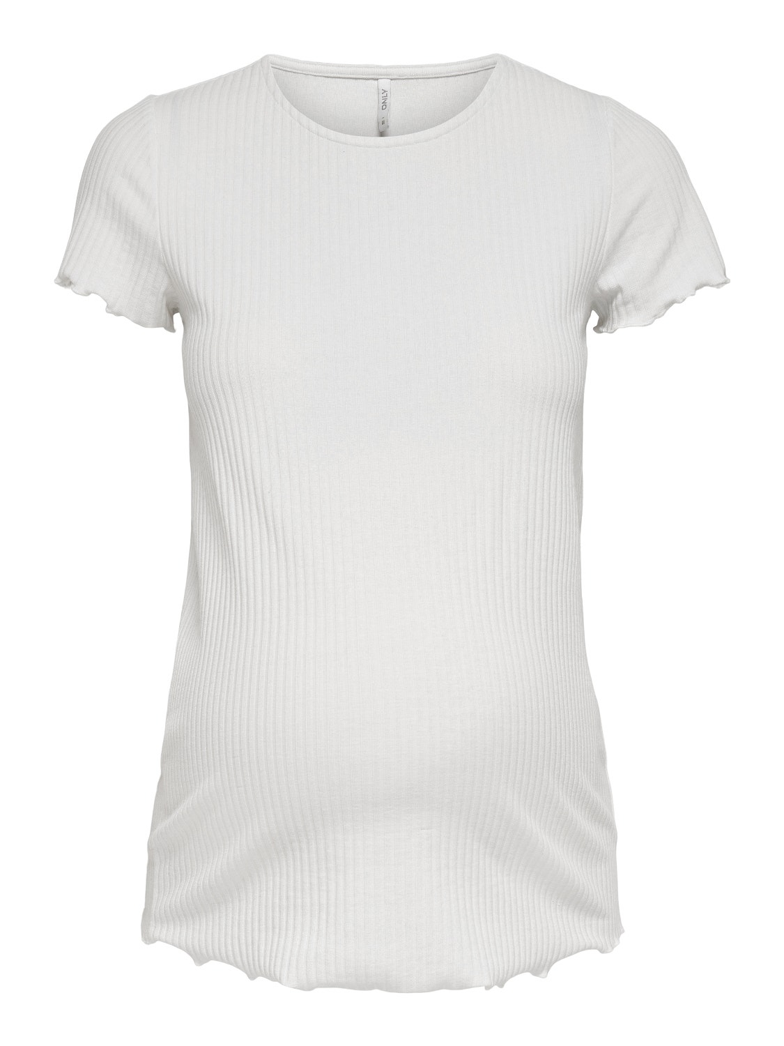 ONLY Regular Fit Round Neck T-Shirt -Cloud Dancer - 15242107