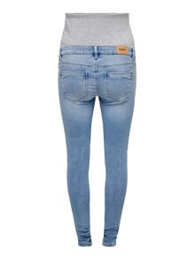 ONLY Jeans Skinny Fit Taille moyenne -Special Bright Blue Denim - 15242111