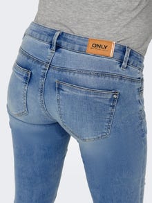 ONLY Skinny Fit Mittlere Taille Jeans -Special Bright Blue Denim - 15242111