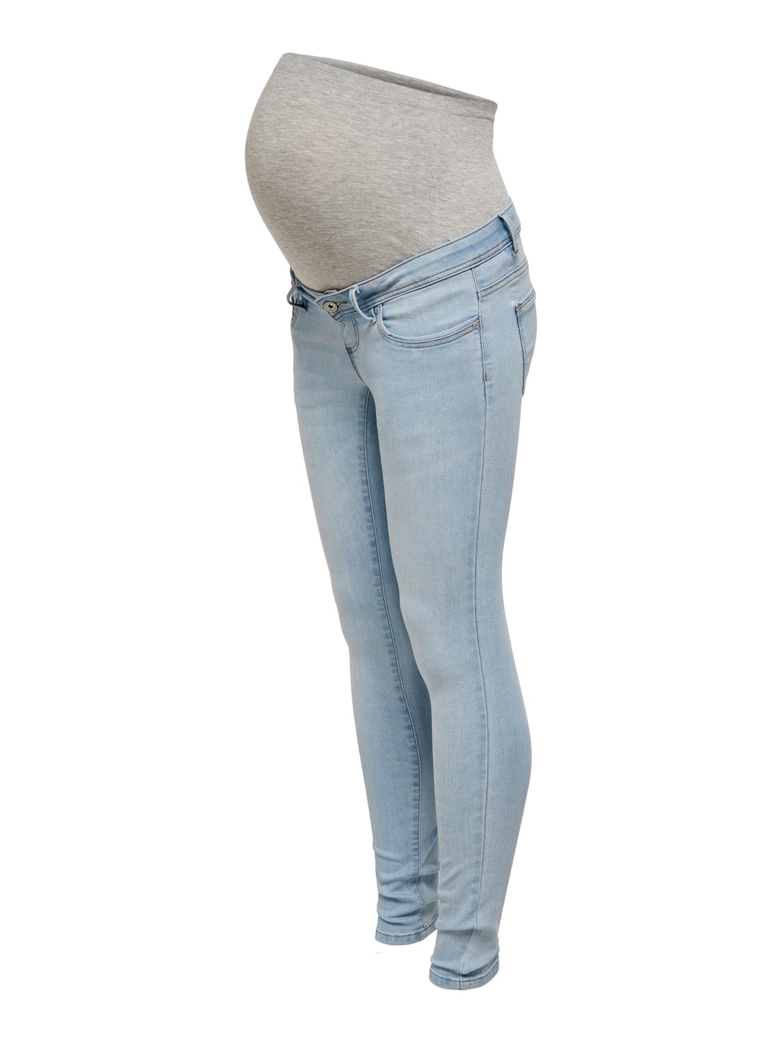 ONLY Mama OLMWauw life Skinny fit-jeans -Special Bright Blue Denim - 15242111