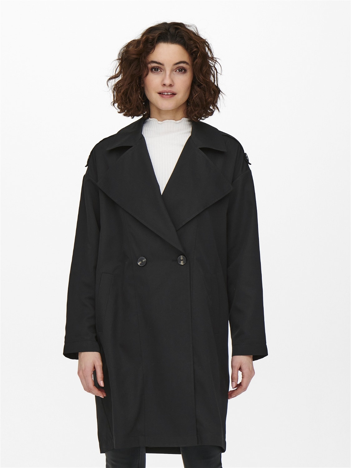 ONLY Lightweight coat -Black - 15242289
