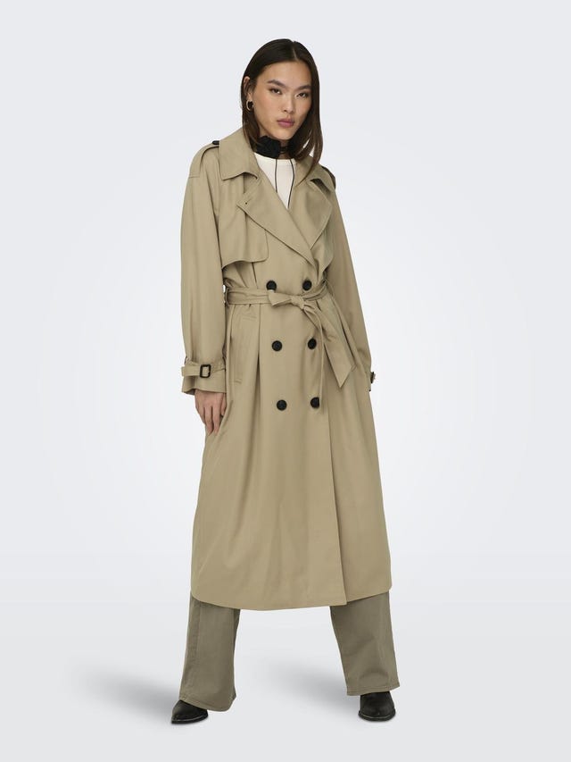 More Women: Beige, Coats Green & ONLY for Trench |