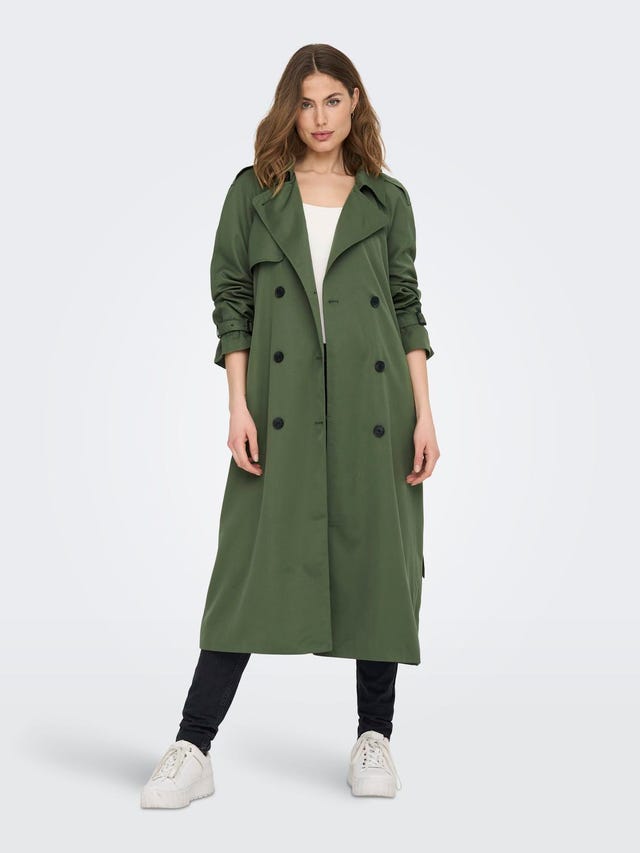 Trench Coats for Women: More ONLY Beige, | Green 
