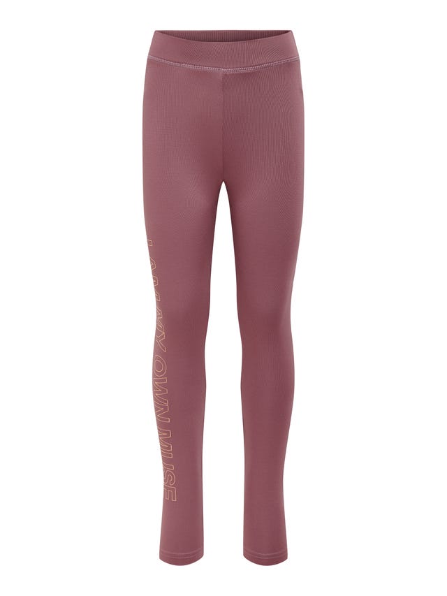ONLY Solid colored Sports Leggings - 15242341