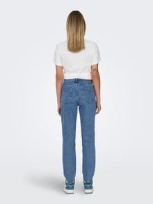 ONLY ONLJagger Life al tobillo cintura alta Jeans mom -Medium Blue Denim - 15242370