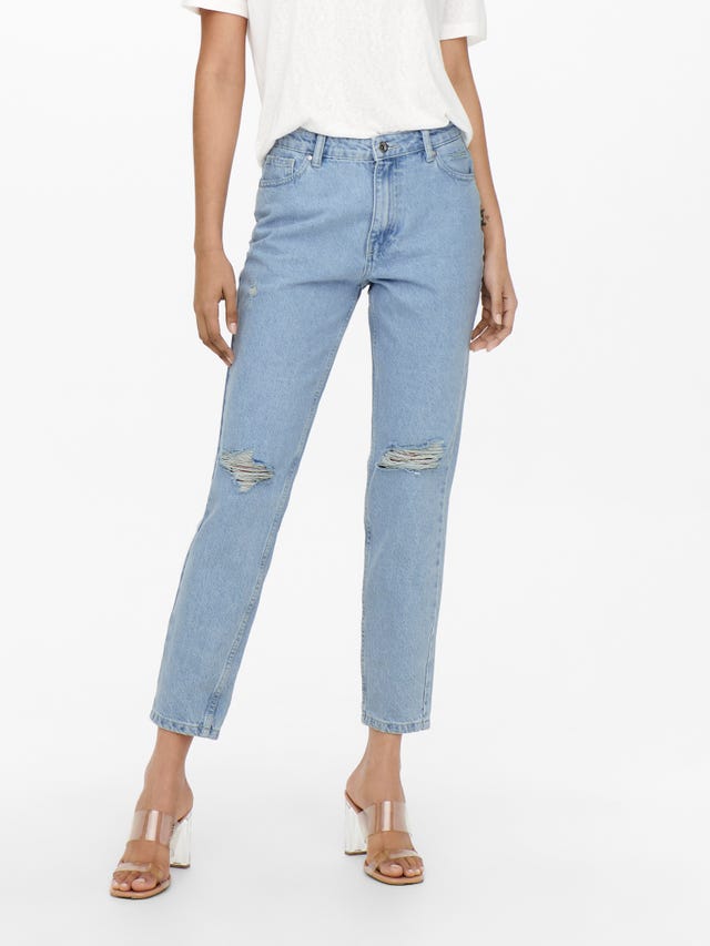 Mom jeans para mujer | Talle alto, negros y más | ONLY