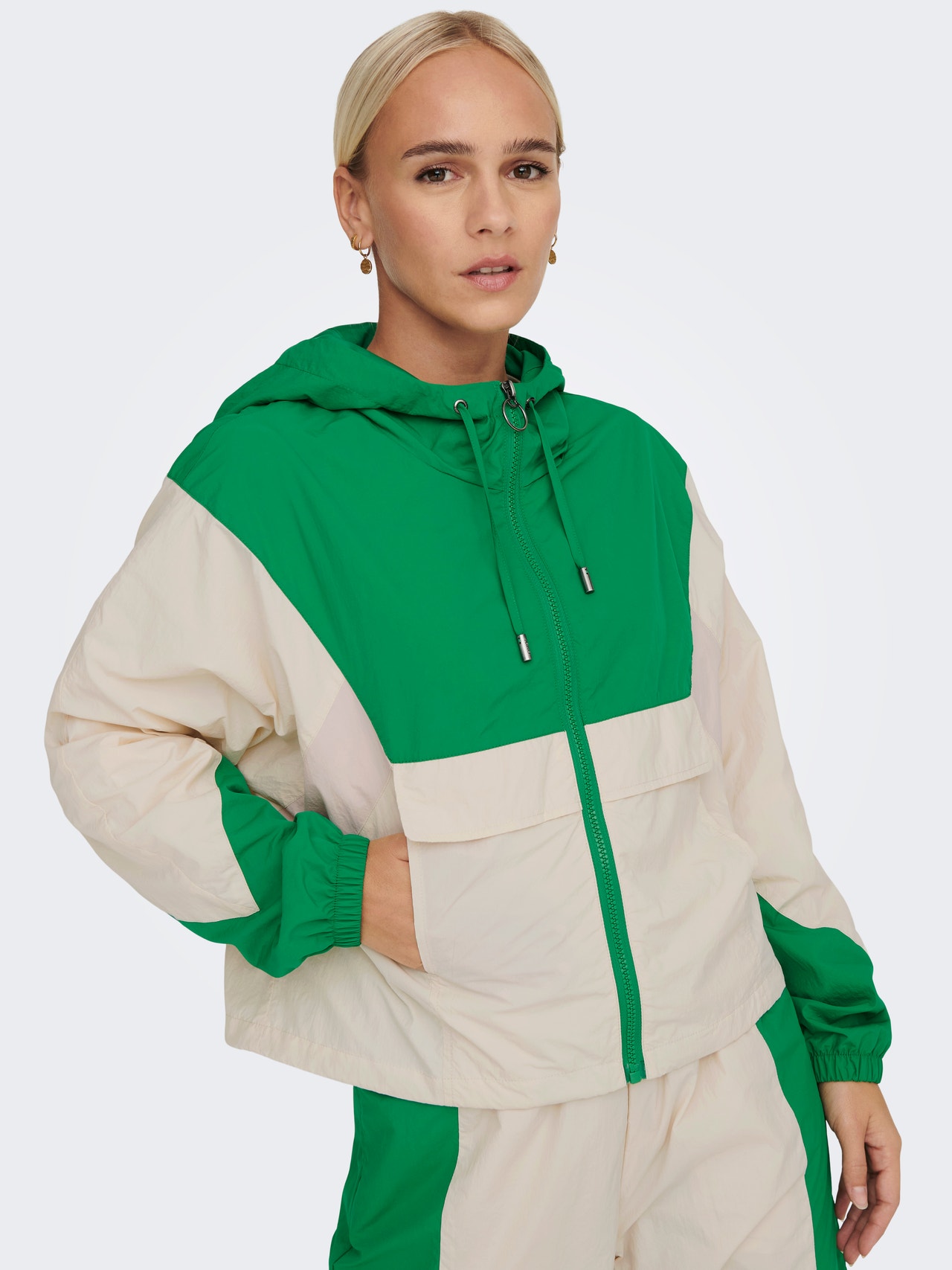 ONLY Color block Jacket -Birch - 15242436